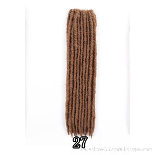 Hot sell 18-inch 18 stand wholesale cheap hot solid braids dirty braids Straight GYPSY 18roots fashion crochet hair